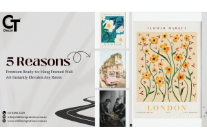 5 Reasons Premium Ready-to-Hang Framed Wall Art Instantly Elevates Any Room