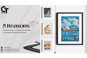 5 Reasons Premium Ready-to-Hang Framed Wall Art Instantly Elevates Any Room