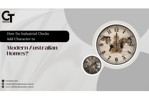 Industrial Clocks Modern Australian Homes