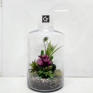 MV002M : LuLu Glass Atrium Vase (H36cm) - Medium