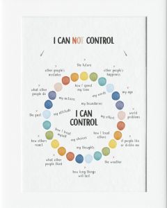 AG135 : 40x50cm Mounted Print - CONTROL 
