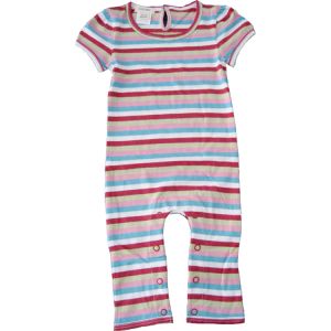 CBS14 : chillibaby cotton girls long leg body suit - multi color w/thick stripes