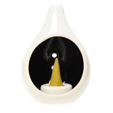CP2/BLA : onion incense holder small - black