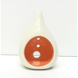CP2/or : onion incense holder small - orange
