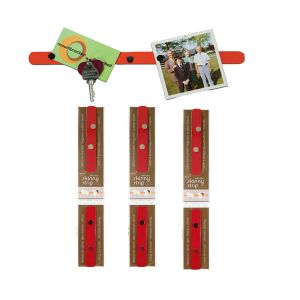 long strip with 4 magnets - red