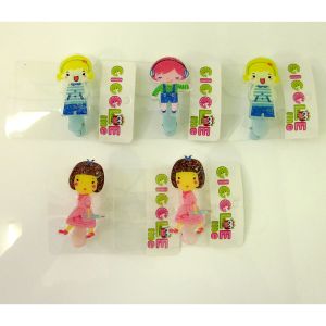 Cute school kids big hair slide