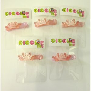 Crown with diamantes big hair slide