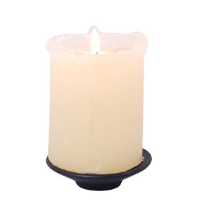 incm-e : Round candle dish small - black