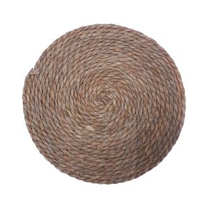 MJ06017 : D33cm Seagrass Woven Placemats - Natural 