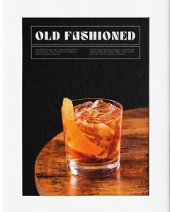 AG076 : 40x50cm Mounted Print - OLD FASHIONED 