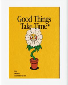 AG129 : 40x50cm Mounted Print - GOOD THINGS
