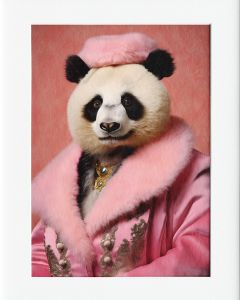 AG182 : 40x50cm Mounted Print - DRIP: PANDA