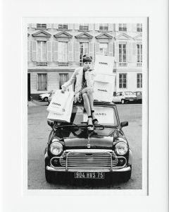 AG048 : 40x50cm Mounted Print - CHANEL MINI