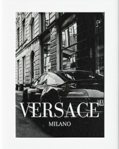 AG045 : 40x50cm Mounted Print - VERSACE CAR