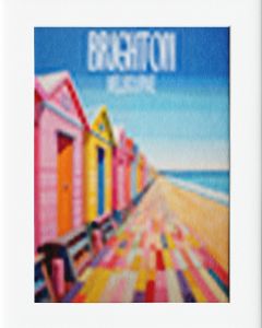 AG160 : 40x50cm Mounted Print - BRIGHTON