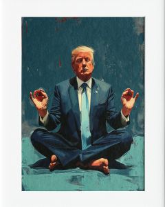 AG150 : 40x50cm Mounted Print - MEDIATION - TRUMP