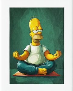 AG151 : 40x50cm Mounted Print - MEDIATION - HOMER