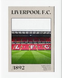 AG100 : 40x50cm Mounted Print - LIVERPOOL