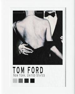 AG052 : 40x50cm Mounted Print -  TOM FORD