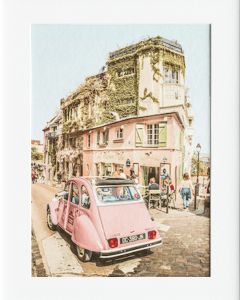 AG021 : 40x50cm Mounted Print - PARIS RIGHT