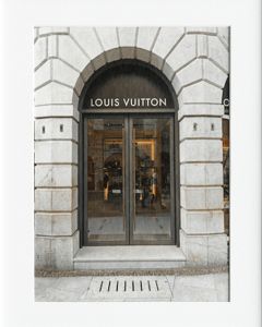 AG061 : 40x50cm Mounted Print - LV SF GOLF DOORS