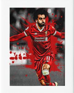 AG105 : 40x50cm Mounted Print - MO SALAH