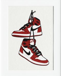 AG140 : 40x50cm Mounted Print - JORDAN 1S
