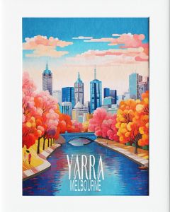 AG176 : 40x50cm Mounted Print - YARRA VALLEY