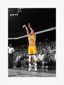 AG207 : 40x50cm Mounted Print : Curry - 3 Ball Shot