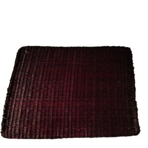 sg23s/ch : seagrass rectangular placemat - Chocolate
