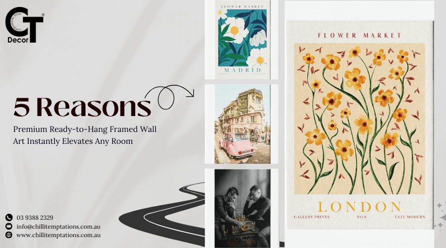 5 Reasons Premium Ready-to-Hang Framed Wall Art Instantly Elevates Any Room